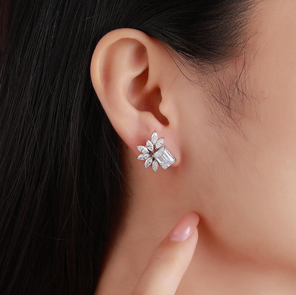 The Deco Marquise Spray Studs