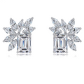The Deco Marquise Spray Studs